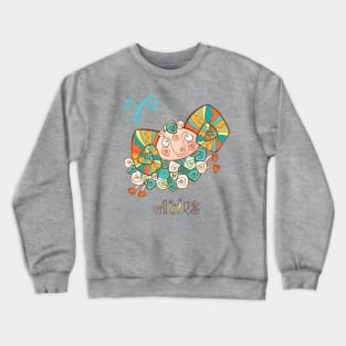 horoscope Aries children Crewneck Sweatshirt